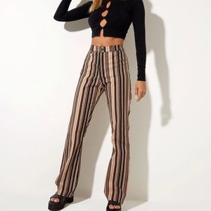 NWT!!! Motel rocks striped zoven trouser